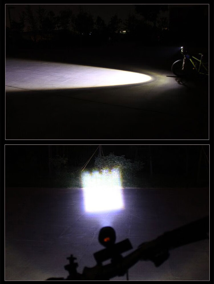 Adandyish Bicycle USB Rechargeable Tail Light, Night Rear Warning Light, Mountain Bike High-Brightness Strobe Light, Random Style 11