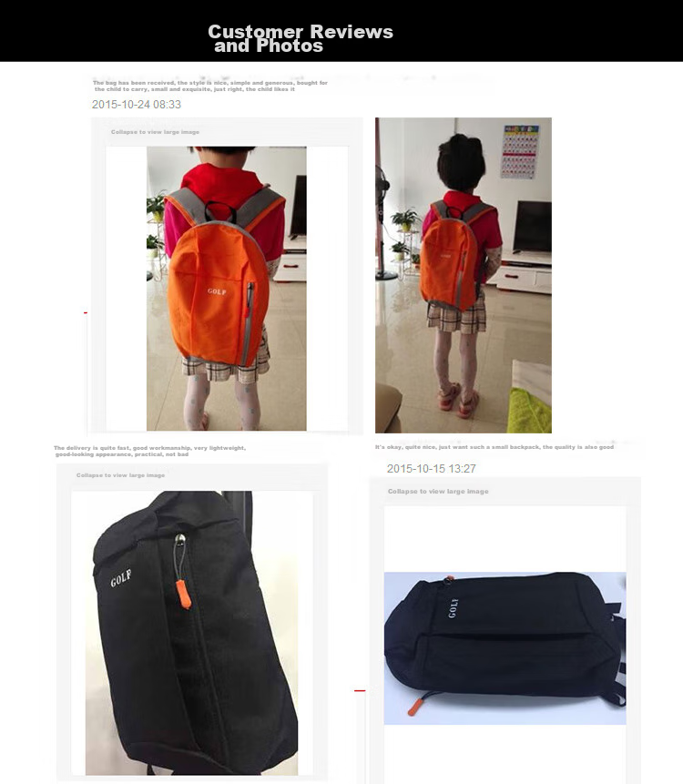 GOLF Men's Backpack, Casual Travel Mini Backpack, Lightweight Small Schoolbag, 5I032885J, Black 5