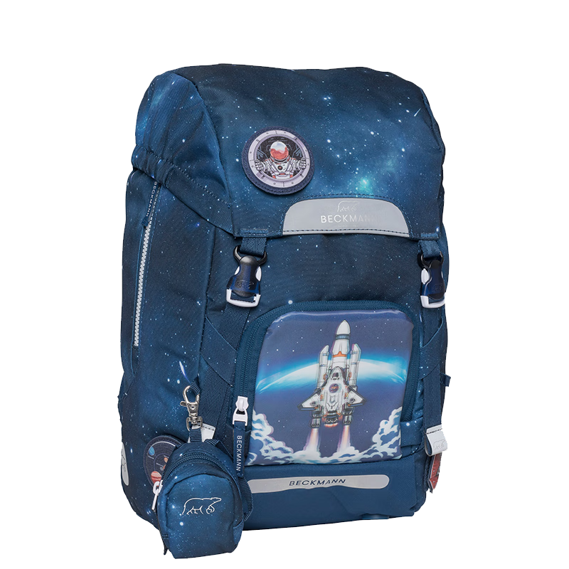 Beckmann Norwegian Primary School Student Spine Protection Large Capacity Stylish Backpack for Grades 4-6 Boys And Girls, First And Second Grade Children's Backpack