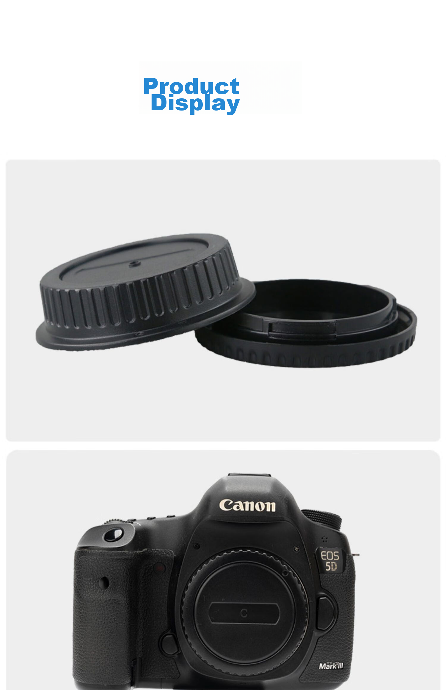 JJC Compatible Lens Hood for Nikon DSLR Camera Body, Rear Lens Cap for Z50II Z6III Z63 ZF Z8 Z9 Z6II Z72 ZFC Zfc Z30 Accessories, Z-Mount 3