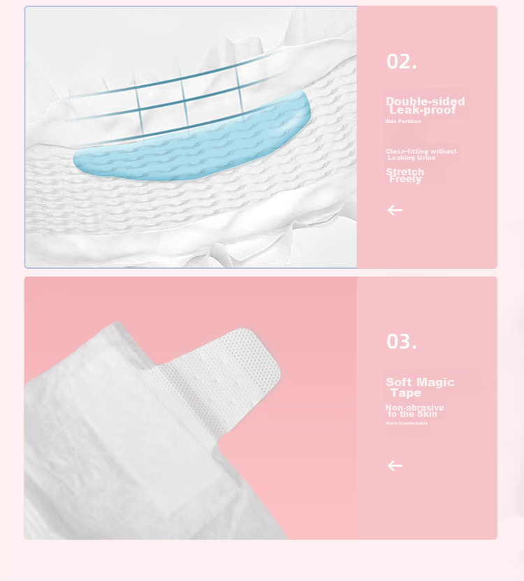 DADDY BABY Baby Diapers, Summer Ultra-Thin Breathable Paper Diapers, Qiqi Shou L Size, 3 Pieces (9-14KG) 9