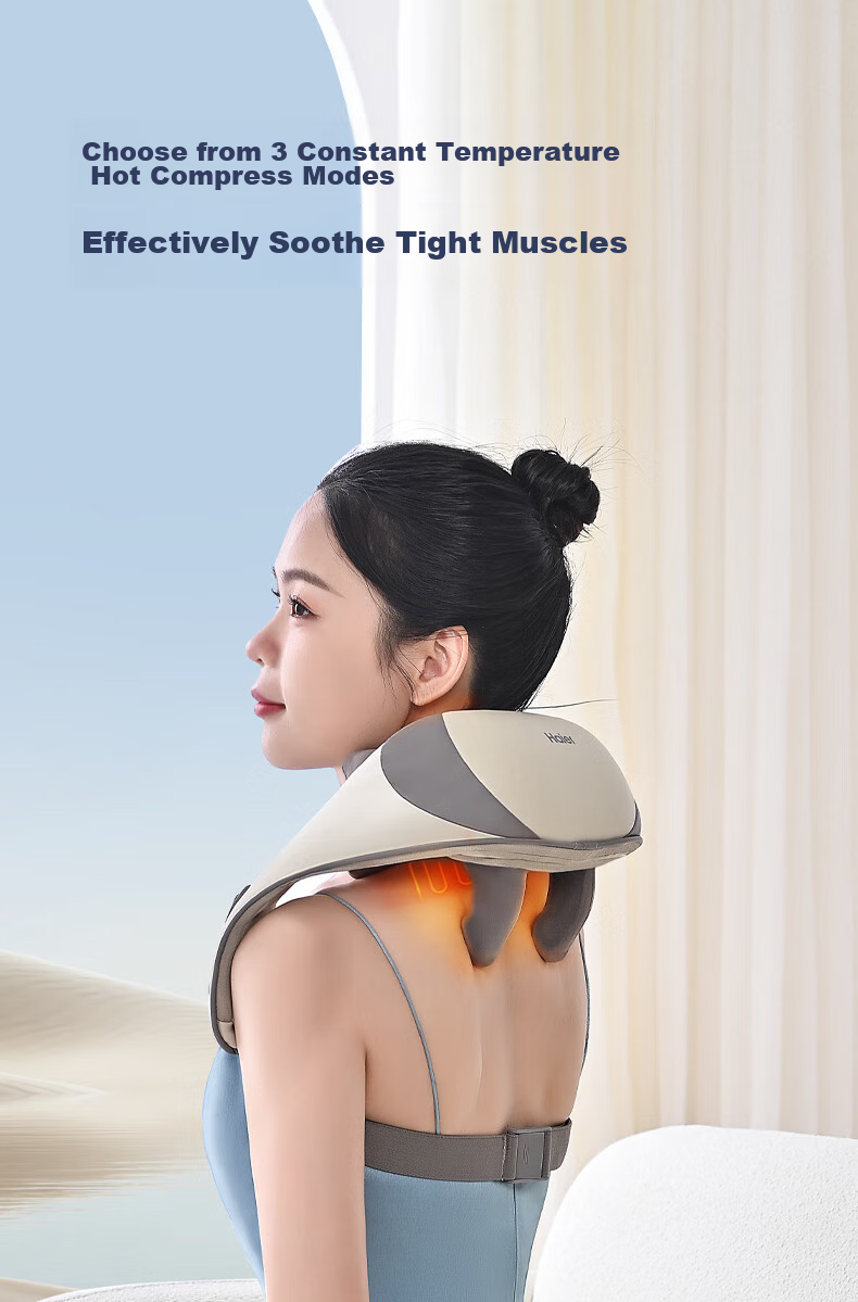 Haier Cervical Massager Shoulder Massage Shawl Neck and Shoulder Trapezius Lumbar Massager Practical Birthday Gift for Parents and Partners HHZ-J503Z-Max 8