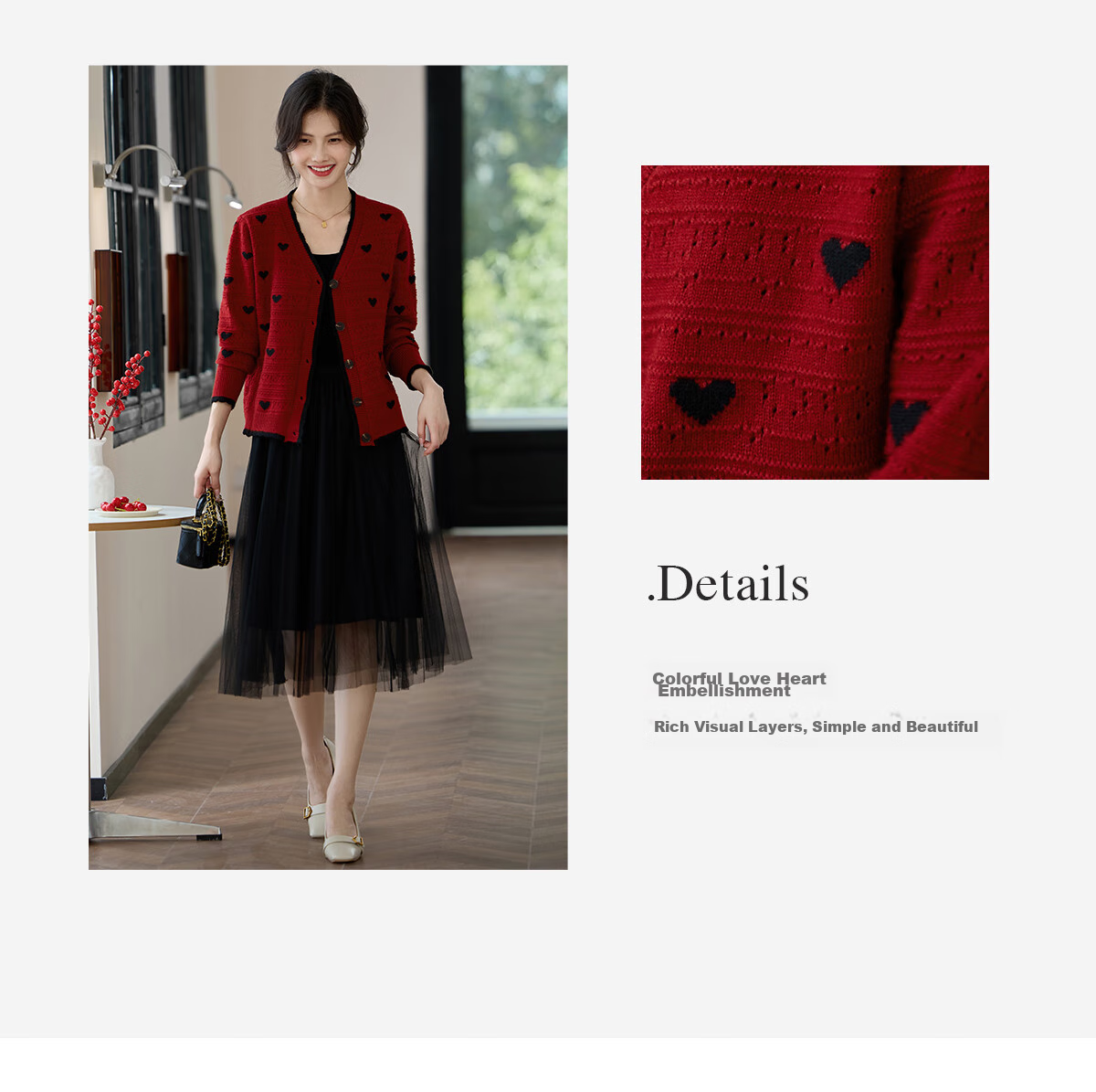 She Enjoy Women's Knitted Cardigan Stand Collar Zipper Sweater Jacket Casual Versatile Knit Outerwear T53Z092 15
