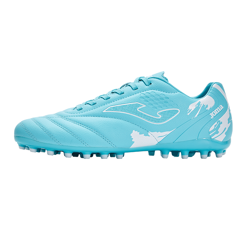 JOMA Soccer Shoes for Men, Women, Adults, Teenagers And Students, Competition MG Studs Non-Slip Football Training Shoes, Light Blue, Size 42