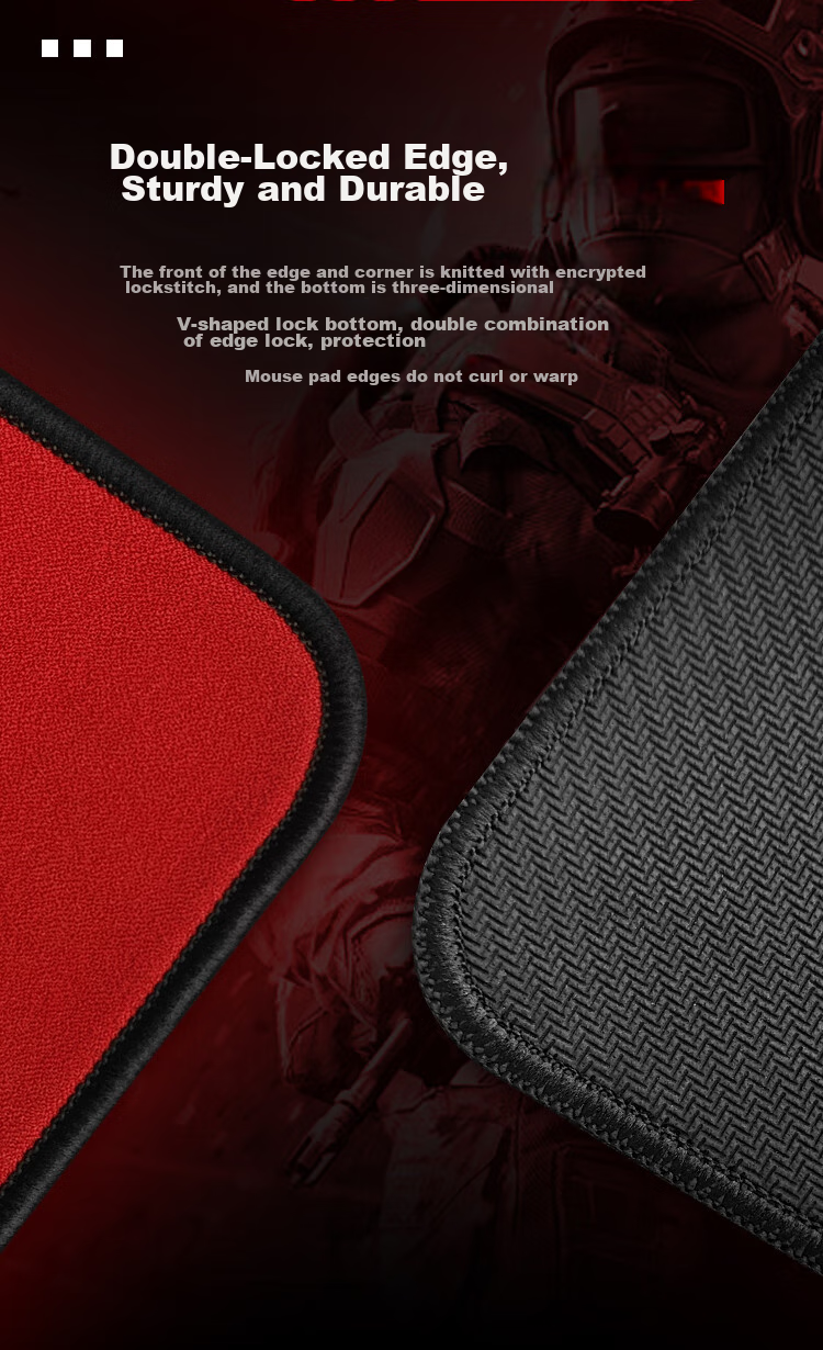 Dareu Gaming Mouse Pad Large FPS Saturn Balanced Control Mat 460x400x4mm Thickened Edges CS:GO/WASD Desk Mat 8