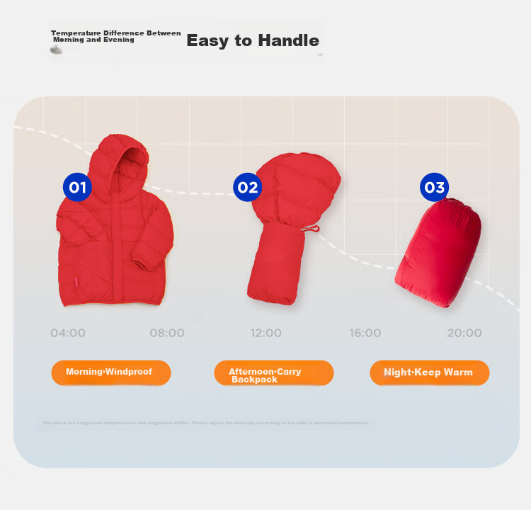 Minibala Unisex Kids Lightweight Warm Ribbed Down Jacket 2025 Autumn Winter New Arrival, Water-Resistant 10