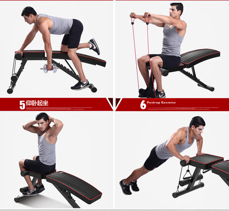 DDS Multifunctional Dumbbell Bench Fitness Equipment Home Gym Chair Bench Press Sit-Up Exercise Equipment DDS1217 8