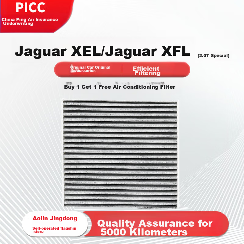 Aolin Car Air Conditioning Filter Element Cleaner for 2022 Jaguar XFL (2.0T) And 2015-2019 Ford CS10 1