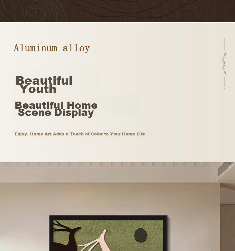 Yihuanyu Decorative Painting for Electric Meter Box, No Drilling Required, High-End Look for Distribution Box, Concealing Cover for Power Main Switch And Circuit Breaker 11