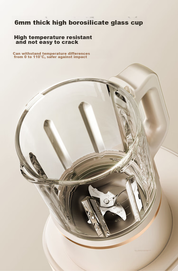 Joyoung High-Speed Blender, Home Use, Quiet Operation, Fully Automatic, Easy to Clean, 1.5L Capacity for Grains And Beans, Soy Milk Maker, P669 Model, Suitable for 2-4 People, with Subsidies 28