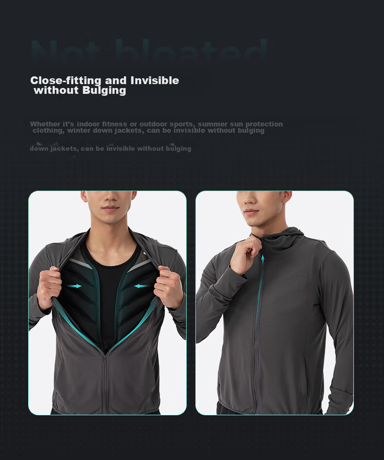 Mike Weighted Vest, Invisible Thin Style, for Men And Women, Fitness Training Leg Straps Package, 20 Lbs Vest + 4KG Leg Straps 14