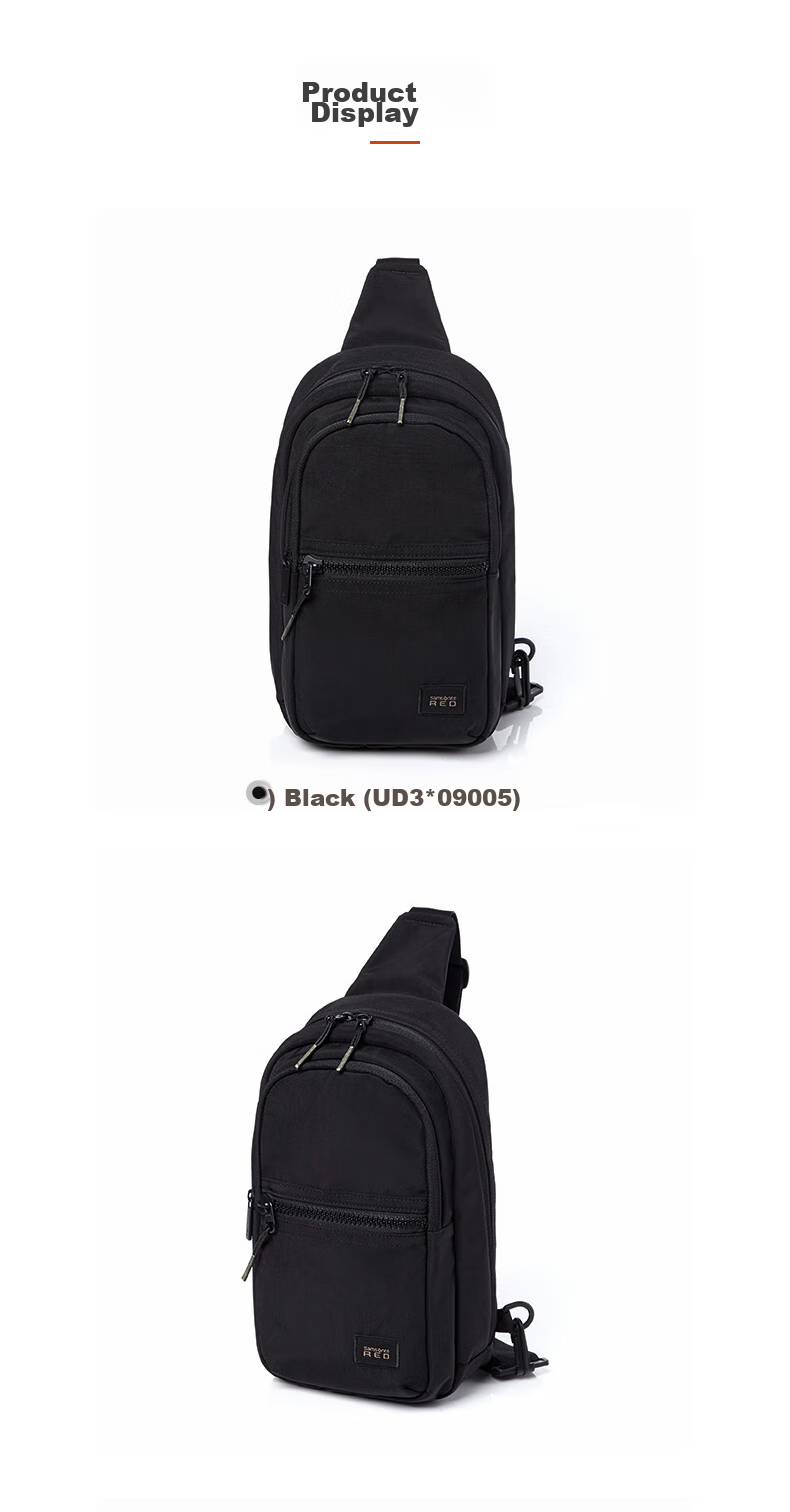 Xinxiuli Men's Chest Bag And Waist Pack, Fashionable Multifunctional Outdoor Chest Crossbody Bag, Birthday Gift, UD3*09005 Sports 11