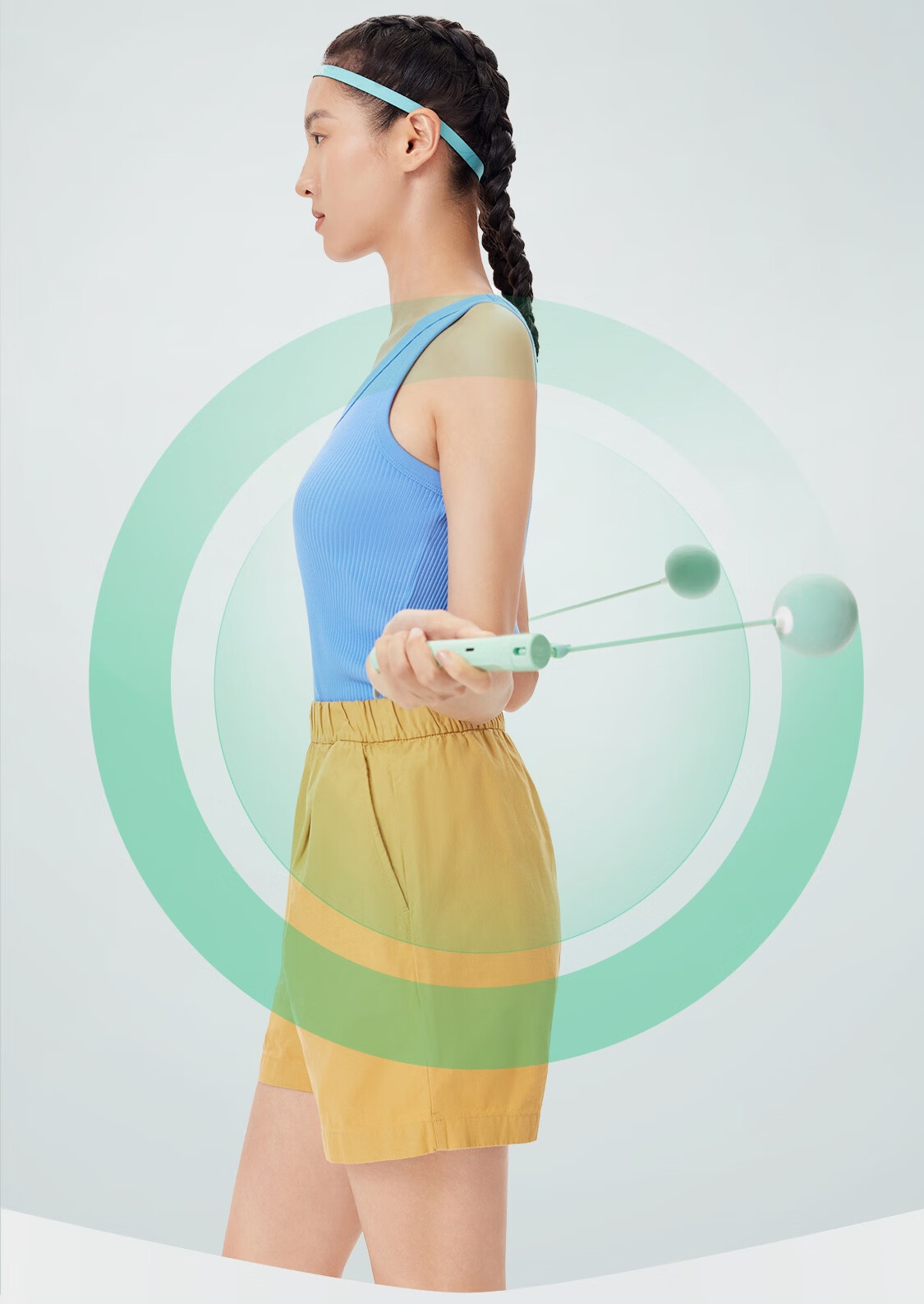 Keep Jump Rope Counter, 60S Countdown Timer, Recommended for Middle School Students' Exams, Adult Fat-Burning Training, Children's Exam-Specific Exercise 16