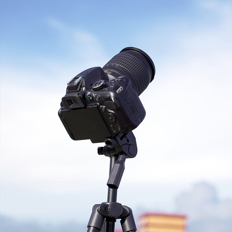 MAXCAM M-TL-03 Lightweight Portable Aluminum Alloy Tripod with Pan Head for Mirrorless Cameras, Digital Cameras, Camcorders, Travel, Mobile Phones, Live Streaming, Selfie, and Fill Light Stand 9