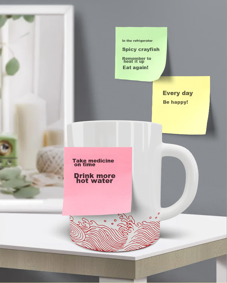 Dile Gradient Transparent Pearl Pull-Out Sticky Notes Strong Adhesive Memo Pads for Students Office Supplies Labels 126 Sheets/Roll BF01-081 Anxiety-Free Single Pack 3