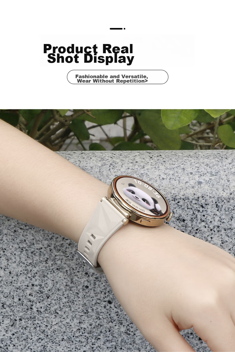 Weiqiantu [Women's Silicone] Watch Band Compatible with Huawei GT7/GT6/GT5/Watch6/6pro/watch5/GT5Pro/GT4, Women's Sports Silicone Watch Strap, 41mm 11