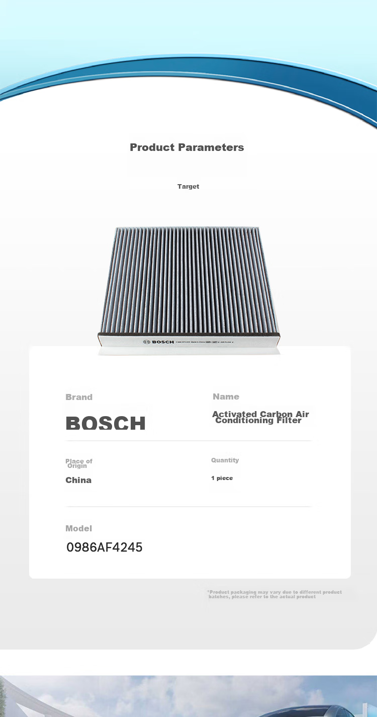 BOSCH Air Conditioning Filter Element 4245 for Roewe 350/350C/350S/350T/360/MG5/MG GT And Other Models 9