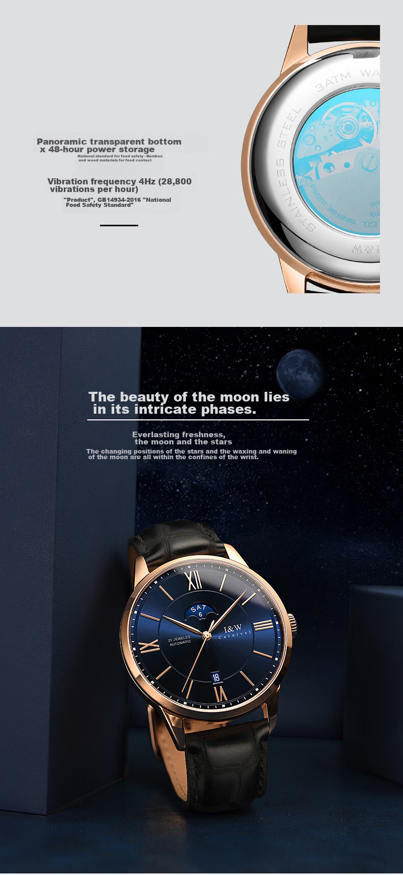 Aiwochi Swiss IW Men's Watch, Fully Automatic Mechanical Watch, 2026 New Model, Official Authentic Luxury Brand, Top Te 6
