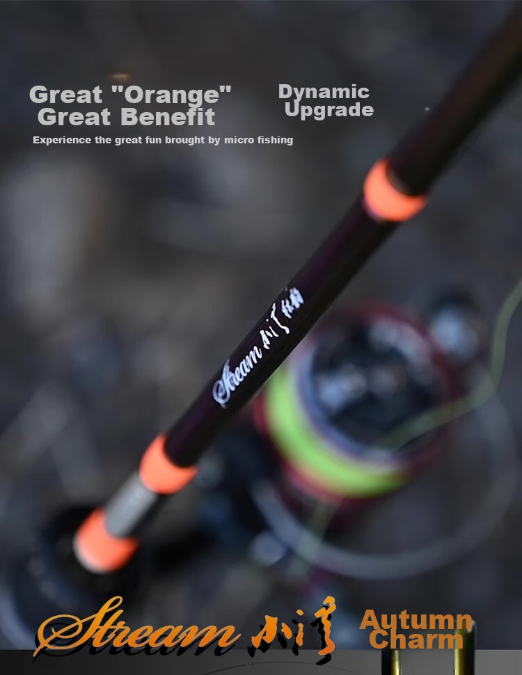 CRONY Autumn Stream 2nd Generation UL Ultra-Soft Action Lure Rod, Micro-Ejecting Bass Rod, Micro-Gun Handle, 1.83 Meters, C602L 3