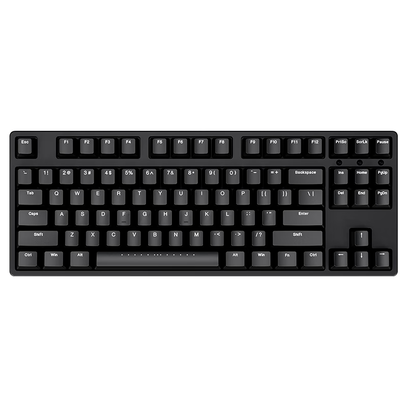 Ikbc W200 Wireless Keyboard, 87 Keys, Mechanical Keyboard for Office Typing with Good Feel, Cherry Keyboard for E-Sports Gaming, Black Brown Switch