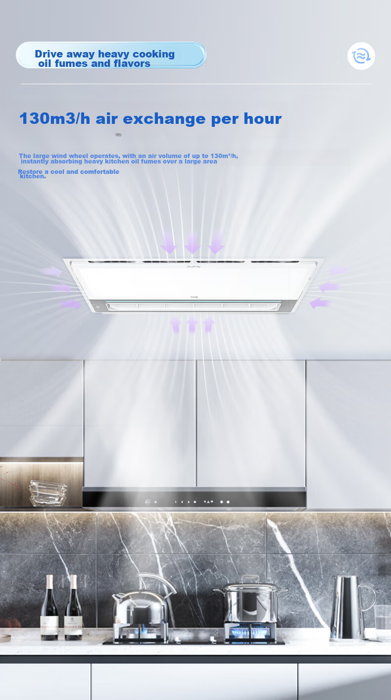 Midea Hair Dryer, Cooling King Series, Lighting Negative Ion Deodorizer, Odor Sensor Exhaust Ventilation Blower B7P Kitche 8