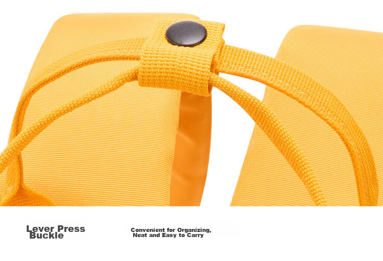 AMERICAN TOURISTER Backpack, Travel Bag, Student Schoolbag, Casual Backpack, Large Capacity Laptop Bag, Roll-Up Bag, 24G Yellow 17