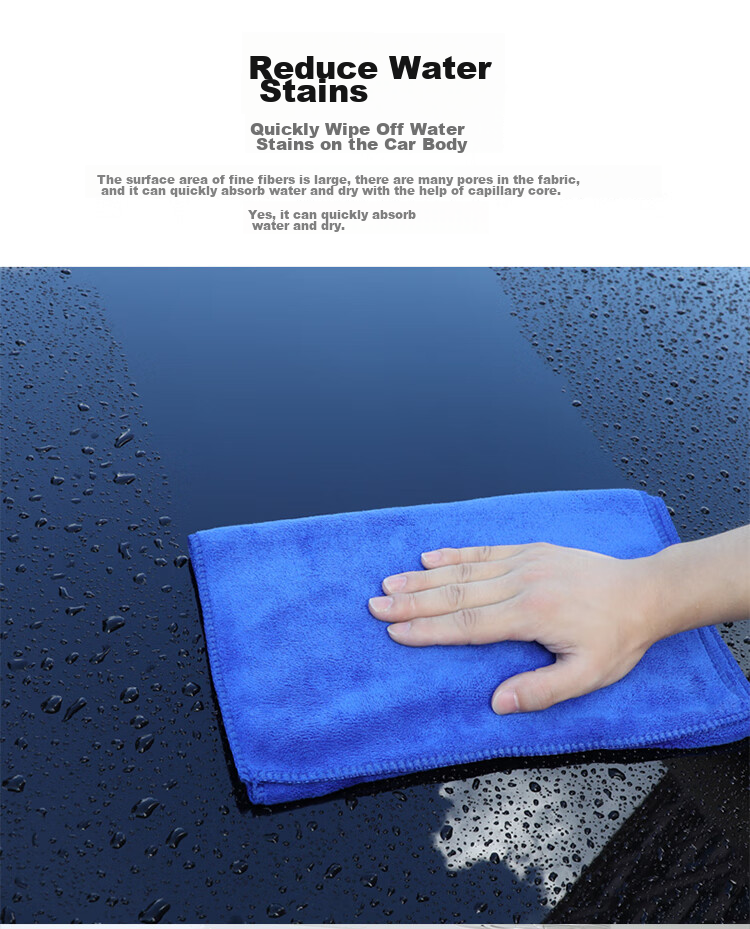 JPLAYER Car Wash Towel, Cleaning Cloth, Car Cleaning, Housekeeping, Absorbent, for Car Glass Cleaning, 30*70CM, Coffee Color, Pack of 3 9