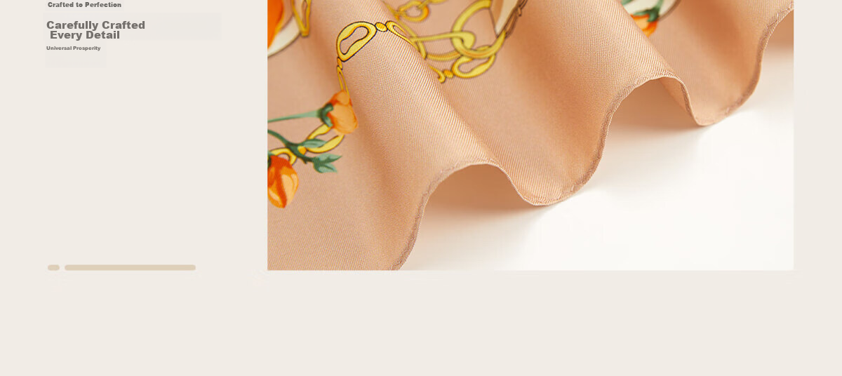 Wanshili Silk Scarf, Double-Sided Printed Large Square Shawl for Women, Cloak, Gift for Elders, Mid-Autumn Festival Present, Qie Zhi Ji 18