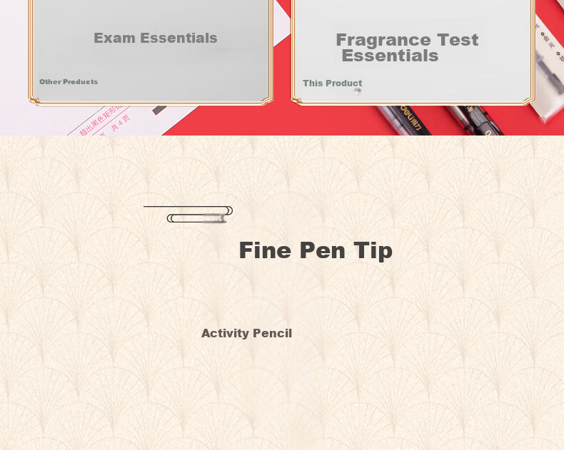 Deli Three-In Exam Stationery Set for Middle School Entrance Exam, 12 Pieces: Gel Pens, Card Markers 2B, Marker Pen Holder, Eraser, Encourage Students for College Entrance Exams And High School Entrance Exams, Specialized for Exams And High School Entrance Exams 6696 7