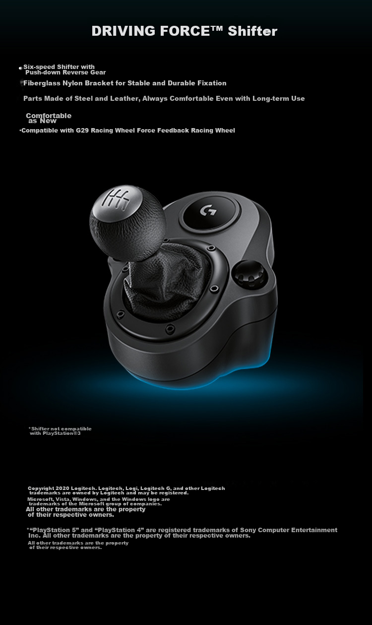 G G923 PC High-Resolution Force Feedback Racing Wheel And Pedals, Racing Simulation Driving Experience, For Horizon 4 And Okami 2 25