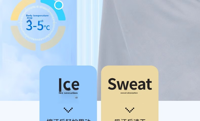LI-NING Cooling Wristband Sports Fitness Sweat Absorbing Wrist Towel Running Quick-Dry Towel Bench Press Badminton Protective Gear 3
