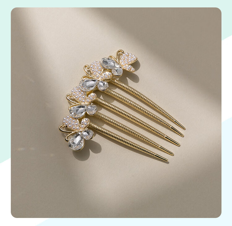 CHIMERA Hair Bun Maker, Back-Of Hair Clip, High-End Hair Accessory for Women, Hair Comb, Birthday Gift for Girls 5