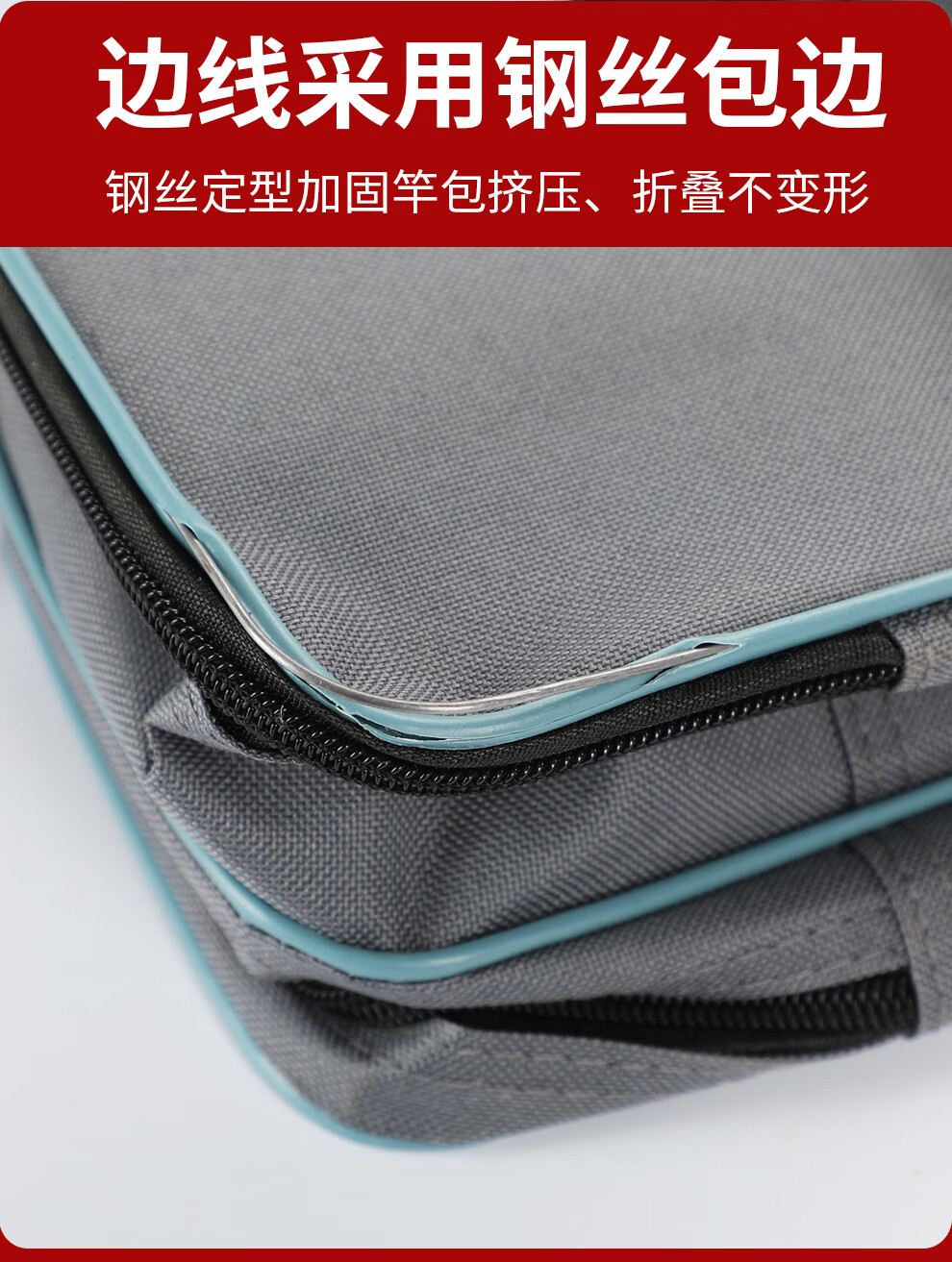 Shensha Fishing Tackle Bag, Rod Bag, Fishing Bag, 125cm Multifunctional Rod Bag, Thickened Large Capacity Waterproof Double-Layer Fishing Tackle Bag 8