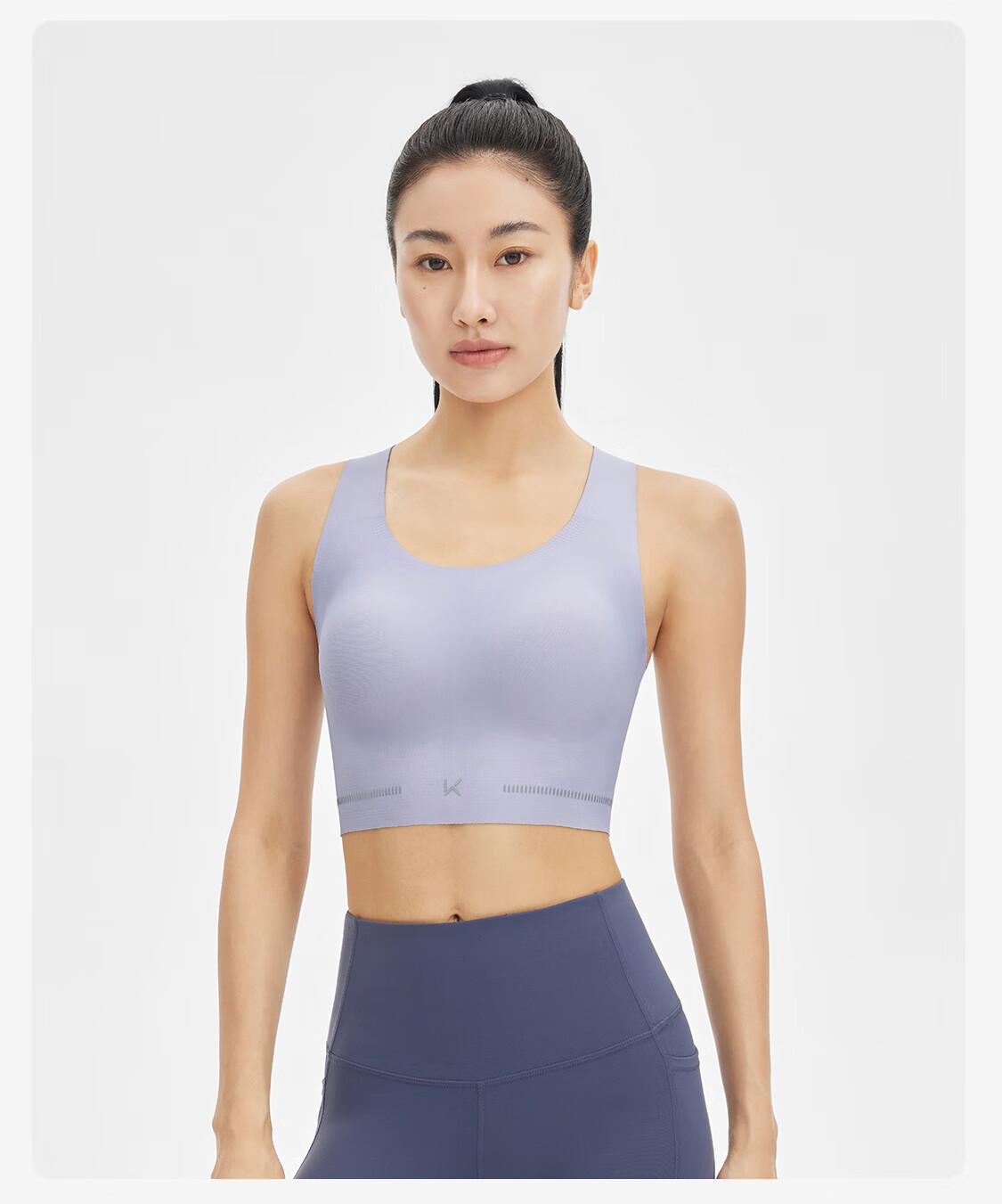 Keep Women's Sports Bra with Beautiful Back Design, Medium Firmness Yoga Bra, Quick-Dry Pilates Vest, Push-Up Anti-Shock Fitness Training Wear 21