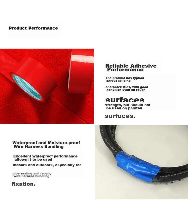 3M Cloth-Based Tape, Strong Wind-Proof, Door And Window Sealing, Pipe Repair Tape 3903, Black, Width 20mm * Length 45m 6