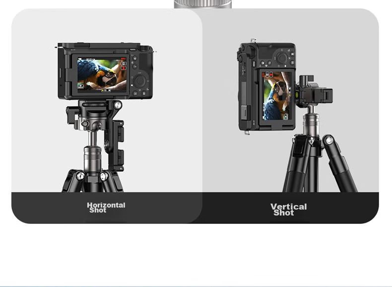 Youlanzi Ulanzi MT-63 Camera Reverse Folding Tripod, DSLR Climbing Outdoor Stand, Mini Portable Photography Tripod, 360° Pan Head, Detachable Center Colum 5