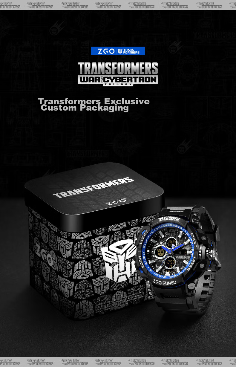 ZGO Sports Outdoor Multifunctional Digital Watch, Military Tactical Specialized Watch for Enlisted Soldiers, Mechanical Watch for Middle And High School Students, Men's Style 17