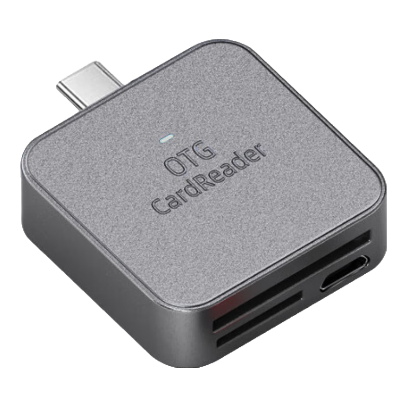 LinkStone Type-C High-Speed Card Reader, SD/TF Multi-Function All-In, Compatible with Computers, Apple 15/16/iPad/Android Phones, Supports Camera Drone Monitoring Memory Cards