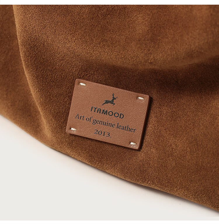 Mood Autumn And Winter Cowhide Hobo Tote Bag for Women, Large Capacity Commuter Underarm Single Shoulder Crossbody Bag, Birthday Gift Versatile Brow 19