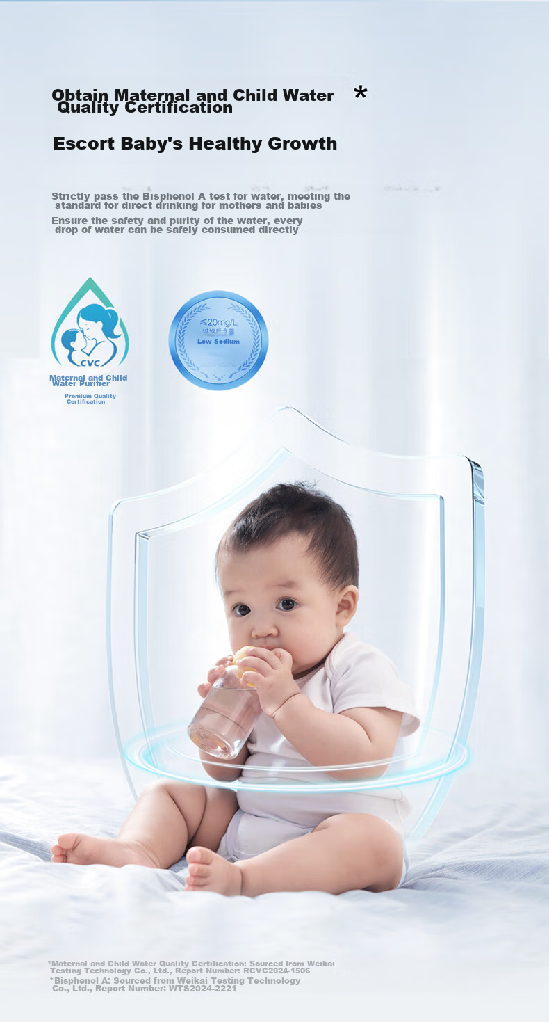 VIOMI Kunlun Mineral Water 1200G, Kunlun 3 2S, Strontium-Rich Mineral Water with Dual Outlets, Direct Drinking for Mothers And Babies, 8-Year Long-Lasting RO Reverse Osmosis Household Under-Sink Water Purifier with No Stale Water 12