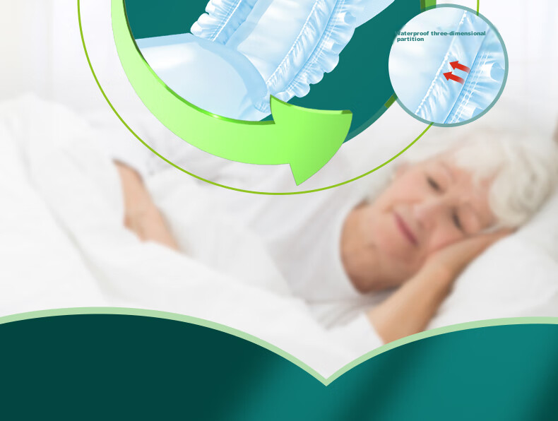 Kangfurui Adult Diapers, 10 Pieces (Size: 605*330mm), Elderly Incontinence Pads, Maternity Care Pads, Comfort Pads 16