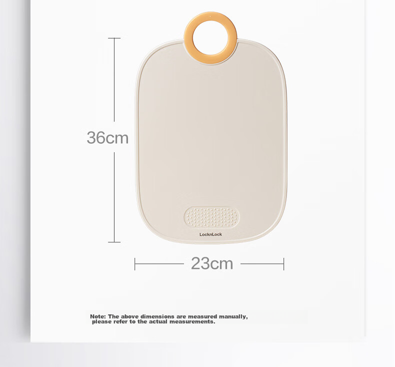 LOCK&LOCK Baby Food Cutting Board, Infant Fruit Chopping Block, Household Cutting Board, Baby Platter, Children's Kitchen Double-Sided Plastic Cutting Mat 11