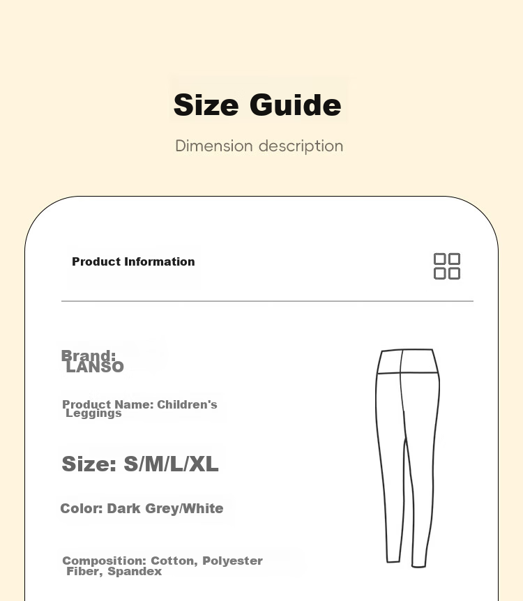 LangSha Children's Leggings, Girls' Spring And Summer Thin Socks, Girls' Jacquard Tights, Student Casual Versatile Dance Socks 11