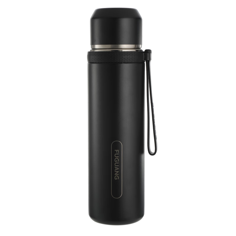 Fuguang Insulated Mug, 316L Stainless Steel Water Cup, Large Capacity Tea Infuser Mug for Men And Women, Cold Brew Tea Cup, JINGDONG Limited Editio