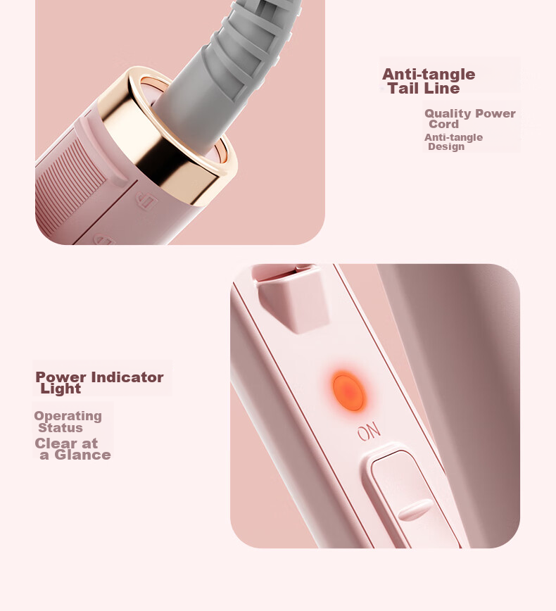 AUX Straight Hair Iron for Women, Bangs Clip, Curl Straightener, Long-Lasting Styling, Dual-Purpose Straight And Curl Iron, Hair Curling Tool, Upgraded Ceramic/ionic Dual Protection Hair Care Gift 25