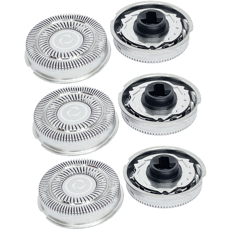PURPAVWINNER Compatible with Flyco Electric Shaver Heads FR12*3, Suitable for FLYCO Razor FS901/905/907/891/968/926/927/928/929/966, Universal Blades And Foils