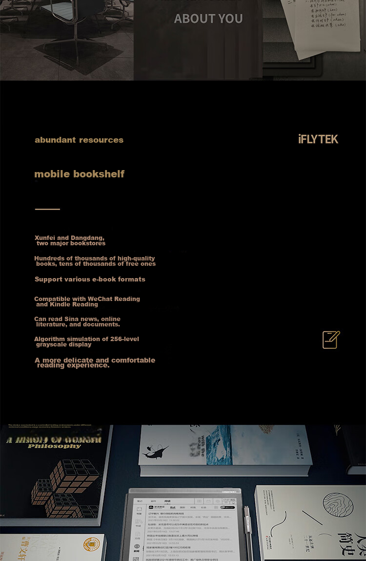 IFLYTEK Smart Office Notebook X3 Pro, 10.65-Inch Handwriting Tablet, E-Book Reader, E-Ink Screen, E-Paper Book, Tablet Computer 22