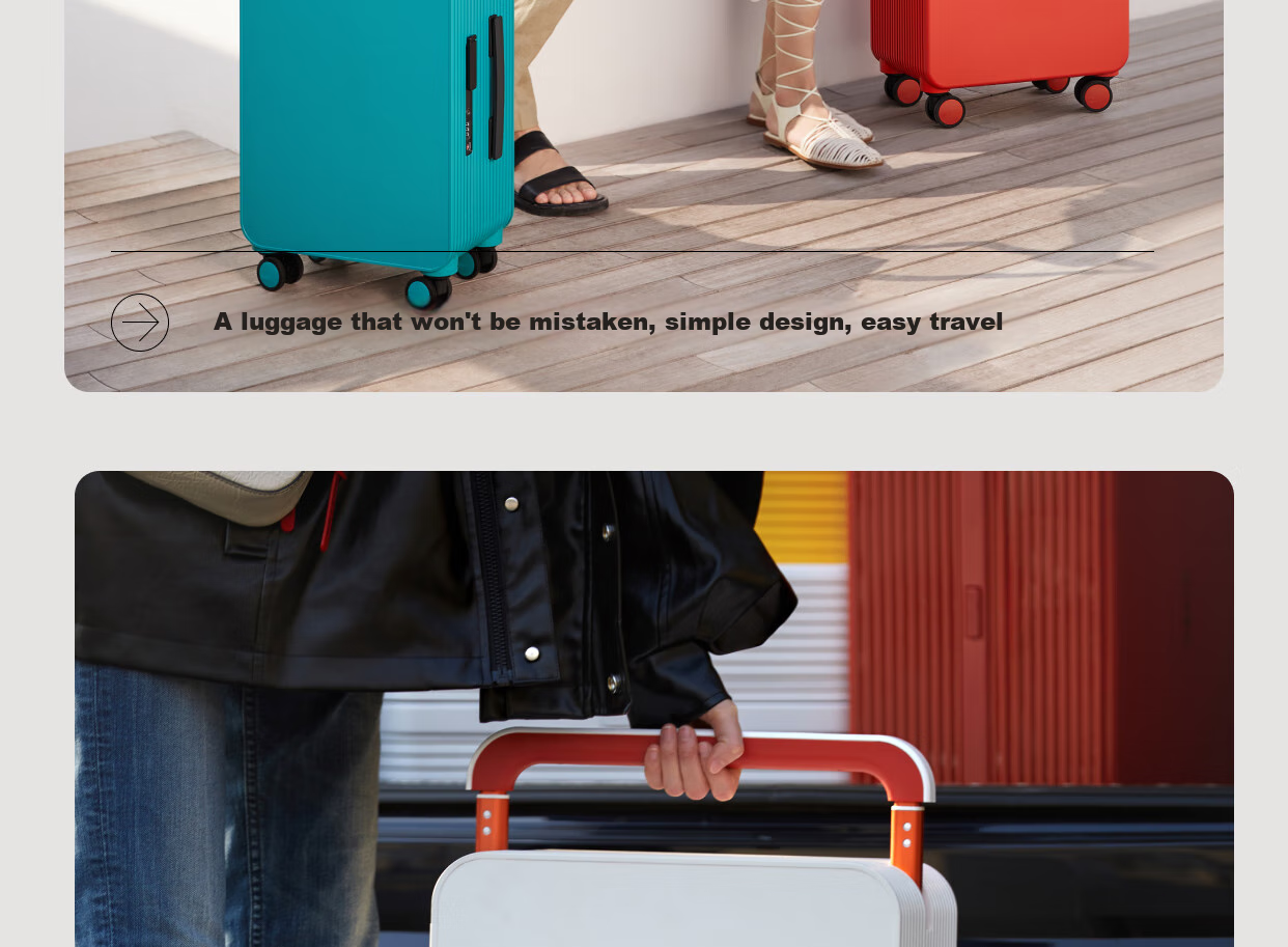Tujia TUPLUS Balance Series Travel Suitcase, Center-Wheel Wide Handle Luggage, Large Capacity Suitcase, Cool Gray-Green, 24 Inches 20