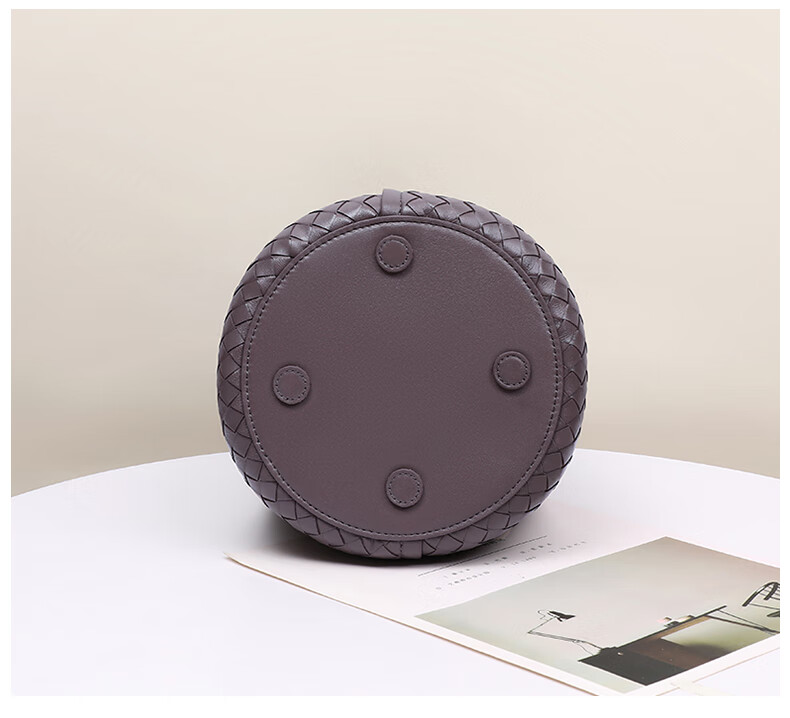 Viney Leather Bucket Bag Brand Handbag, Women's Light Luxury Crossbody Shoulder Bag, Practical Birthday And Mother's Day Gift for Mom 14