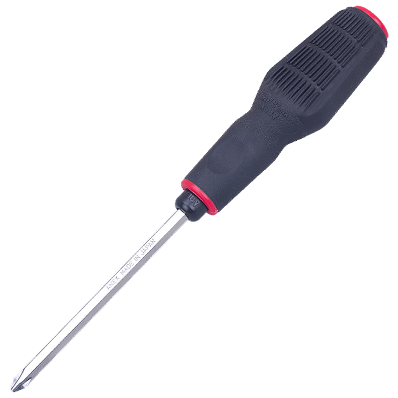 ANEX No.3970-K Strong Magnetic Double-Ended Screwdriver, 6.0X100mm, Phillips And Flathead, Screwdriver Set